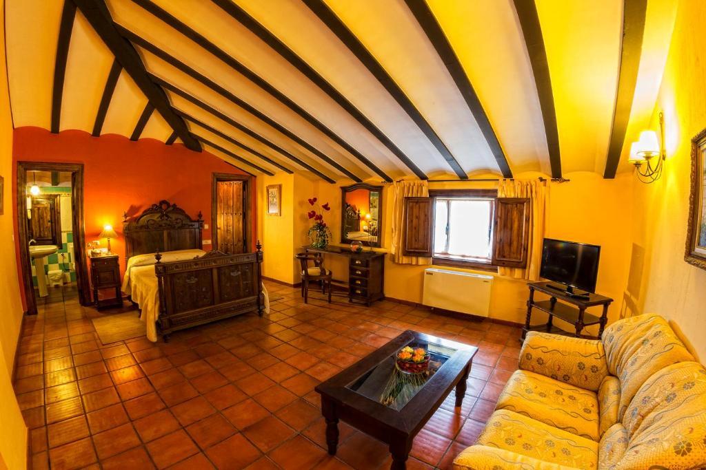 Hotel Bodega La Venta Casas De Los Pinos Zimmer foto